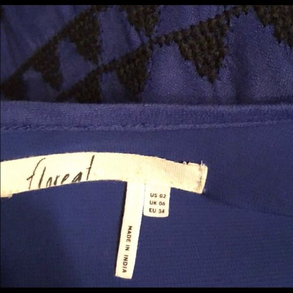 ANTHROPOLOGIE FLOREAT BAHIA BOHO EMBROIDERED TUNIC - Picture 5 of 6